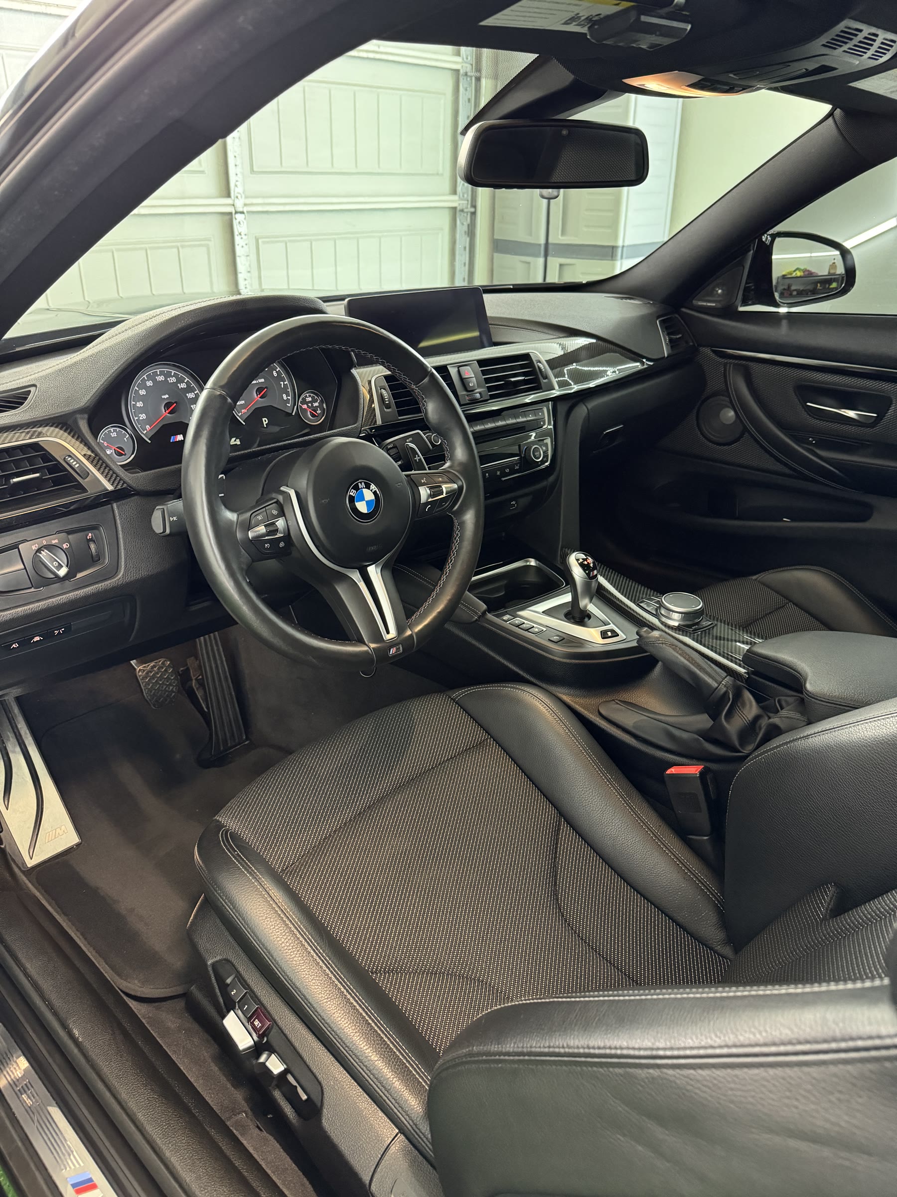 BMW M Sport interior after detail